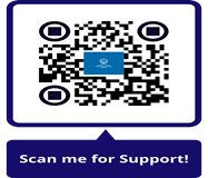 Click or Scan me for Support!